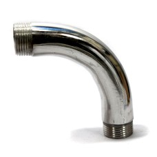 SS Threaded Elbow Long 90* Bend ERW Commercial Quality Stainless Steel 202.